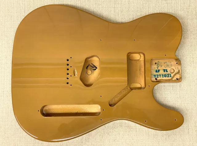 GUITARE LECTRIQUE BLONDE authentique Fender Squier TELE BODY