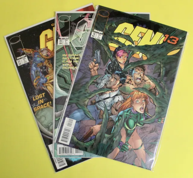 "Gen 13" Lot - 3 Issues #19-#21 - 1997 - High Grade Modern Age Image Comics