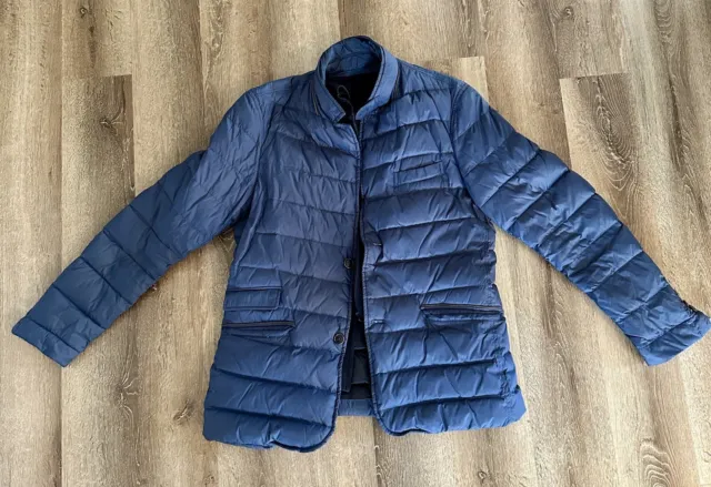 Massimo Dutti Men’s Puffer Jacket Size:L Slim