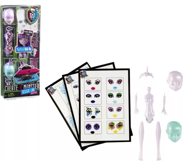 MONSTER HIGH CREATE A Monster Design Lab Add On Pack Mystical NEW 9.99 PicClick UK