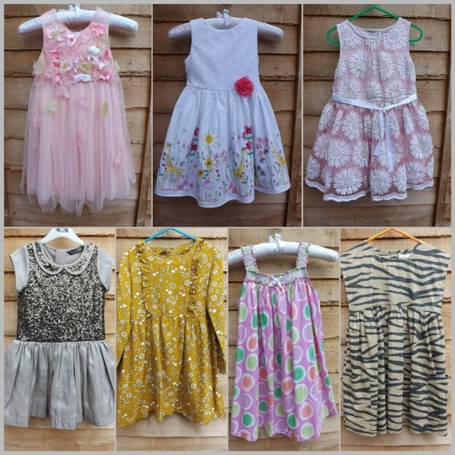 Girls Party Dresses Bundle Age 4-5/5 Years
