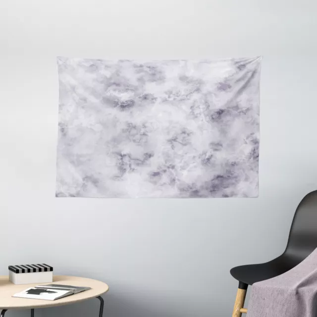 Marble Tapestry Granite Stormy Details Print Wall Hanging Decor 60Wx40L Inches