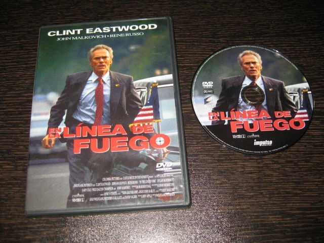 DANS LA LIGNE De Feu Dvd Clint Eastwood John Malkovich René Russo EUR 7