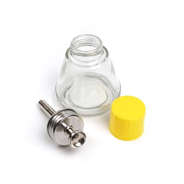 Distributore pompa bottiglia liquido da viaggio spinta verso il basso per smalto