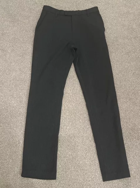 NEXT Boys Grey School Trousers, Age 16 Slim Fit