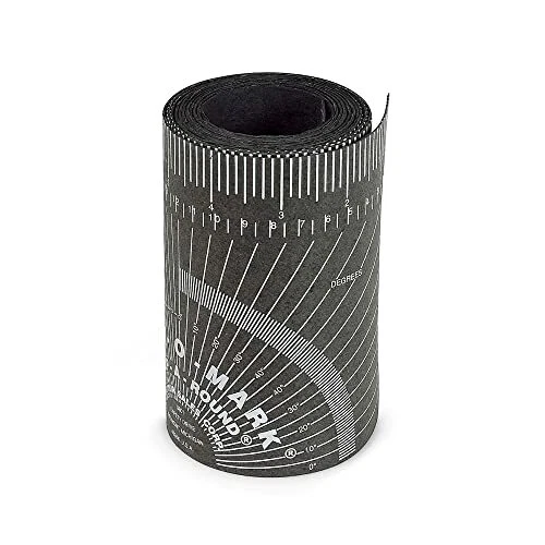 Pipe Measure Tool – Wrap Around Tape, Flex Angle Measuring and...