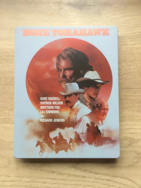 Bone Tomahawk, 2 Disc Limited Collector's Edition Steelbook Blu-Ray and DVD