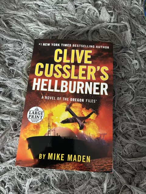 Clive Cussler's Hellburner (Oregon Files), New, Maden, Mike Book UK