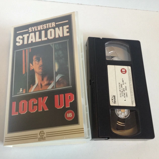 LOCK UP VHS video cassette SYLVESTER STALLONE £3.50 PicClick UK