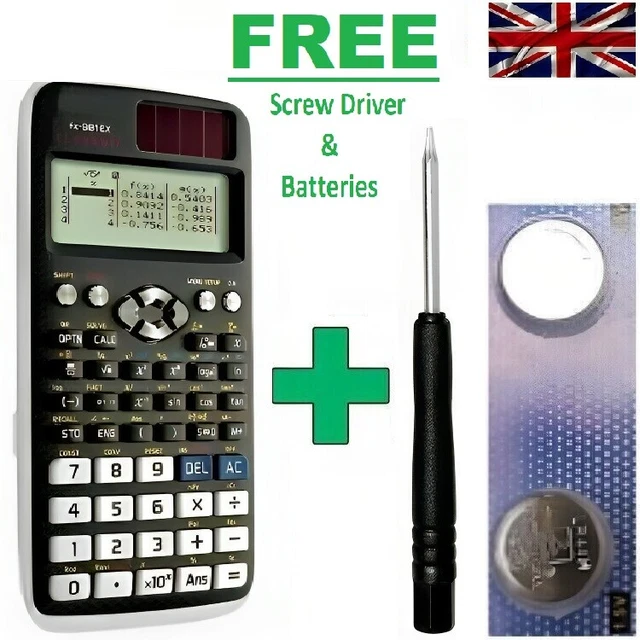 Calcolatrice Scientifica Fx-991ex 552 Funzioni CASIO 1 PZ - Foto 6