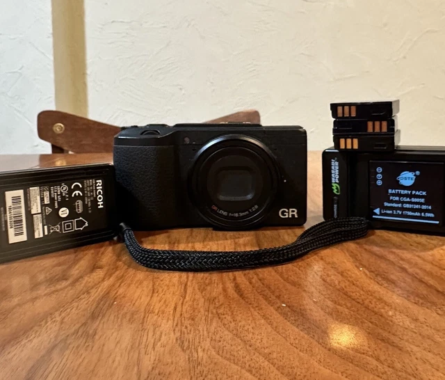 Ricoh GR 16.2MP Digital Camera - Black