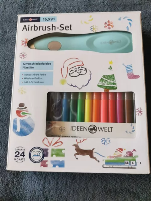 ideenwelt - Airbrush - Set - UNBENUTZT