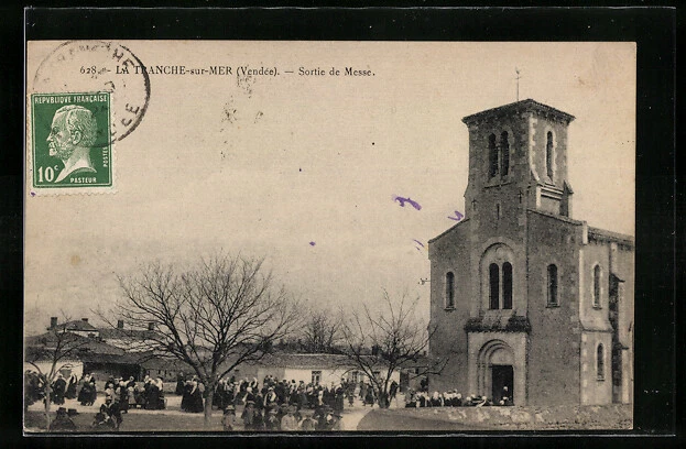 Carte Postale Ancienne CPA 42 Boen – Sortie D'usine – Loire – France (vers 1900)