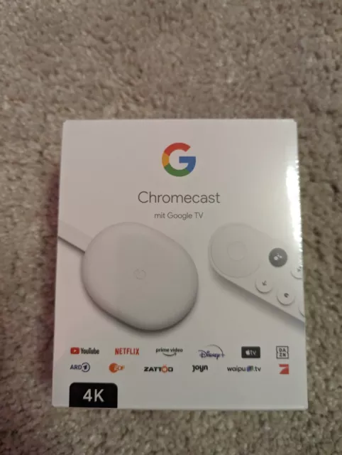 Google Chromecast 4K mit Google TV