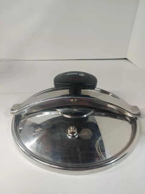 Fagor Stainless Pressure Cooker Screw 8L Vitro Induction 10.5" Lid Cover ONLY