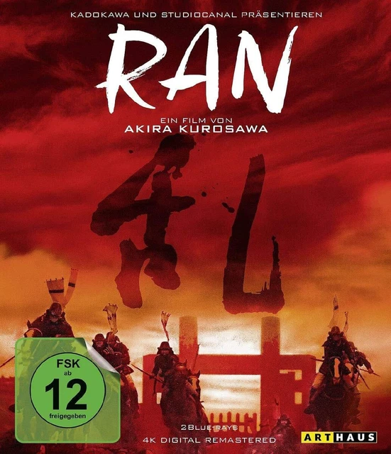 RAN (STUDIOCANAL COLLECTION) (Blu-ray) Daisuke Ryu Jinpachi Nezu Mieko ...