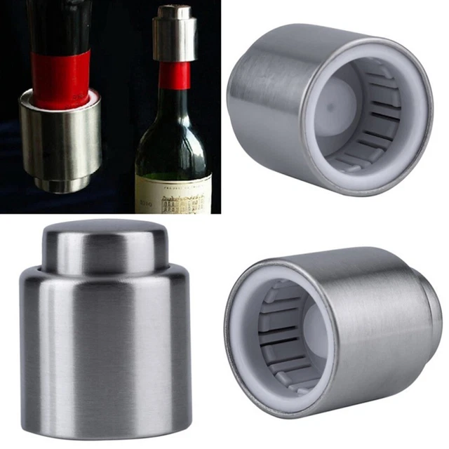 3 pezzi tappi pompa per vuoto tappi per bottiglie di vino chiusura bottiglia 2