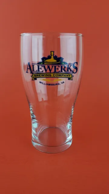 Alewerks Brewing Company Williamsburg, VA- Beer Pint Glass
