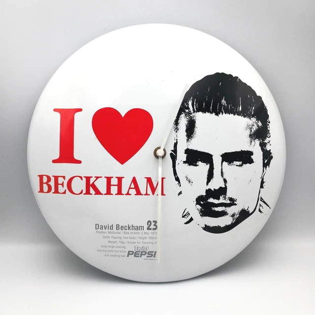 ペプシ　ビックバッジクロック　ベッカム ペプシ ビックバッジクロック ベッカム ベッカム ビックバッジクロック