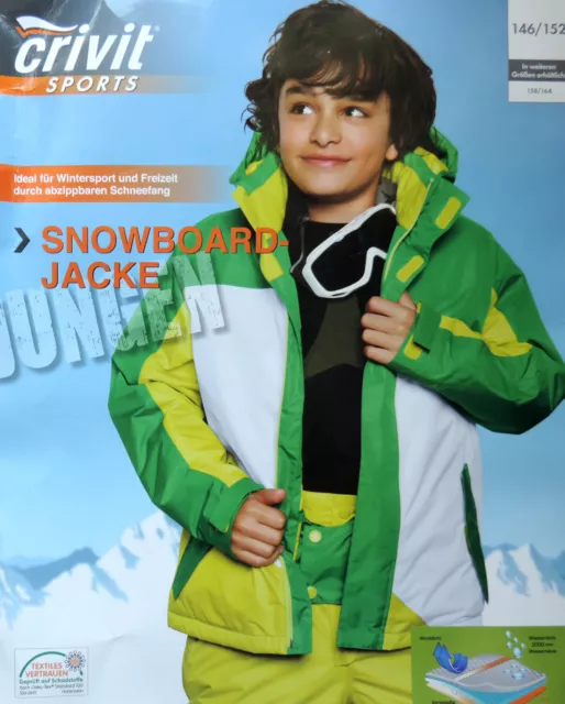 Jungen Skijacke Gr. 146 -164 Kinder Snowboardjacke Winterjacke Jacke Ski NEU