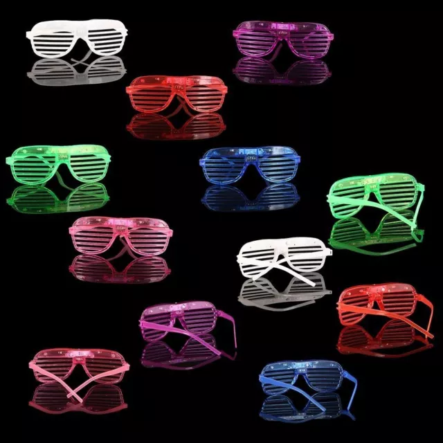 High Quality Party LED Glasses Sunglasses Glow In Light Up Neon The Dark