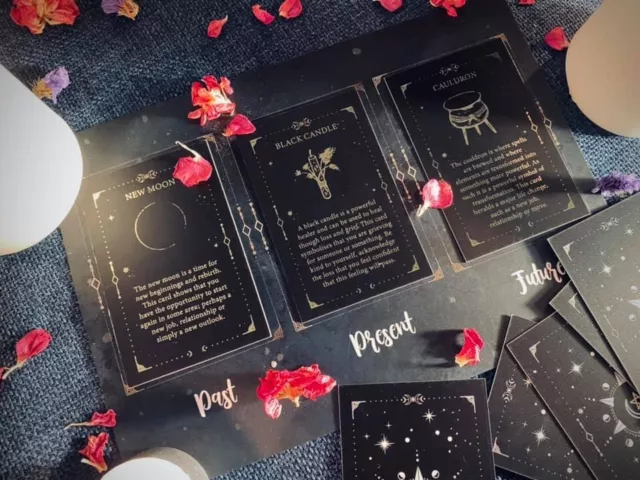 Deck of 10 Oracle Divination Cards - Wicca, Pagan, Tarot - Witchbox
