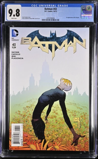 Batman #43 CGC 9.8 1st appearance Mr Bloom New Major Villain 2015 DC New 52