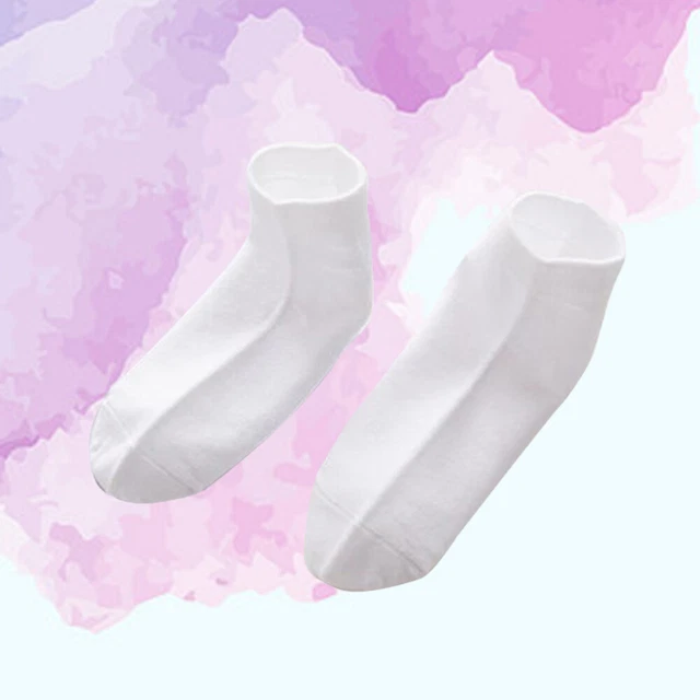 16 paia unisex bambino bambini calzini di cotone di colore solido calzini 10