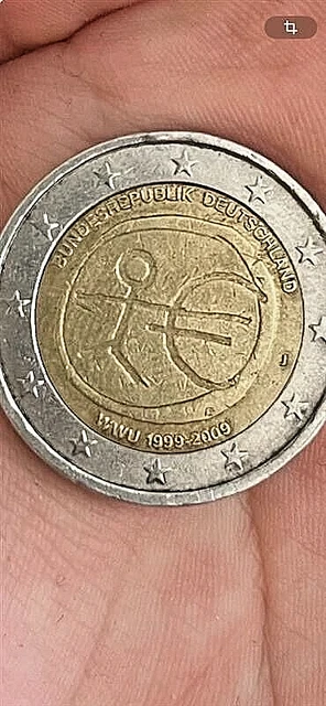 Wertvolle 2 Euro Münzen Strichmännchen Wert 2 EURO MÜNZE Strichmännchen Bundesrebublik Deutschland Fehlprägung WWU