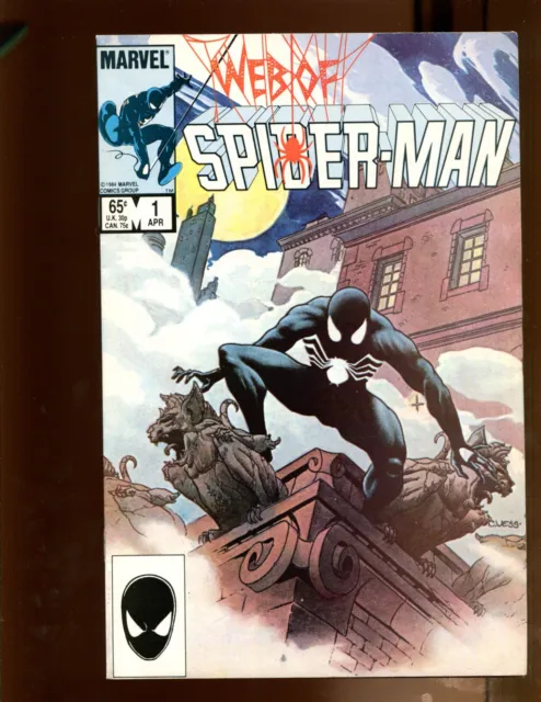 Web of Spider-Man #1 (8.0) 1985 Vess Cover