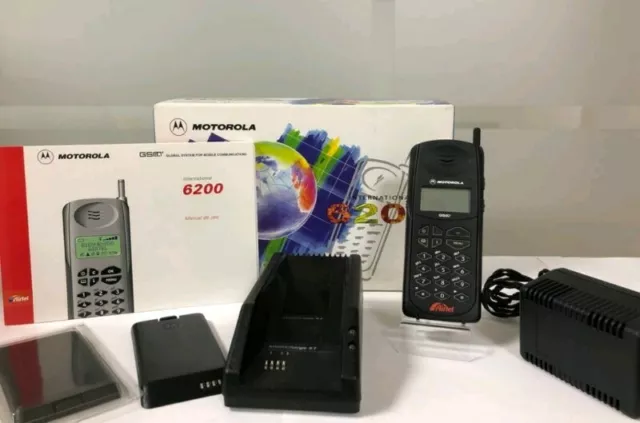 Móvil / Motorola 6200 From 1995. Never used for collectors! Guaranteed!