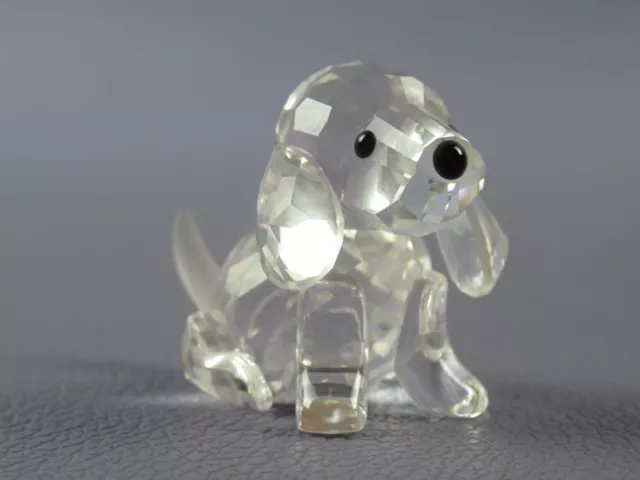 Swarovski Crystal Panda Baby Bear Chien Beagle Cochon Édition Limité Vintage 2