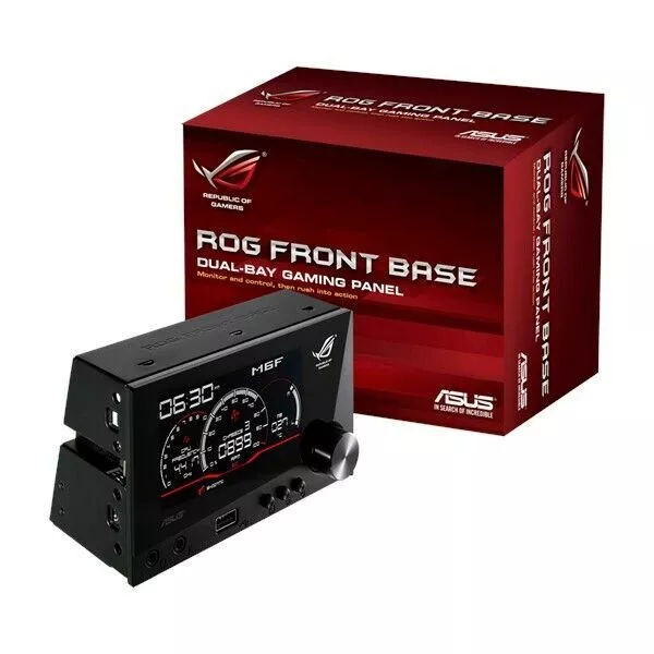 Asus ROG Front Base Dual Bay Gaming Panel - Fan & System Controller