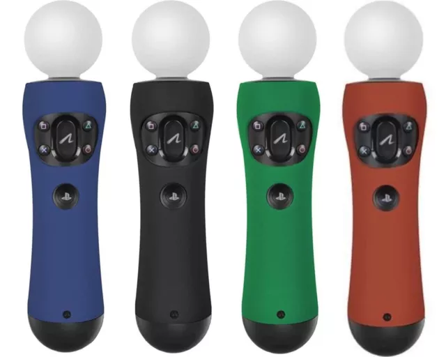 4x Silicone Peau Protection pour Sony Ps Move Motion VR Contrôleur PS3 PS4 PS5