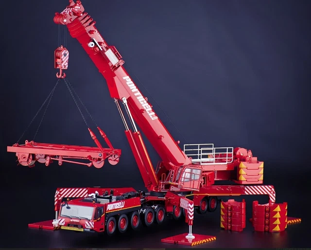 IMC pour grue Demage AC 700-9 Scholpp Kran Transport 1/50 Modèle préconstruit