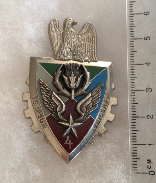 Insigne ALAT Commandement De L'Aviation Légère De L'Armée De Terre - Vintage France
