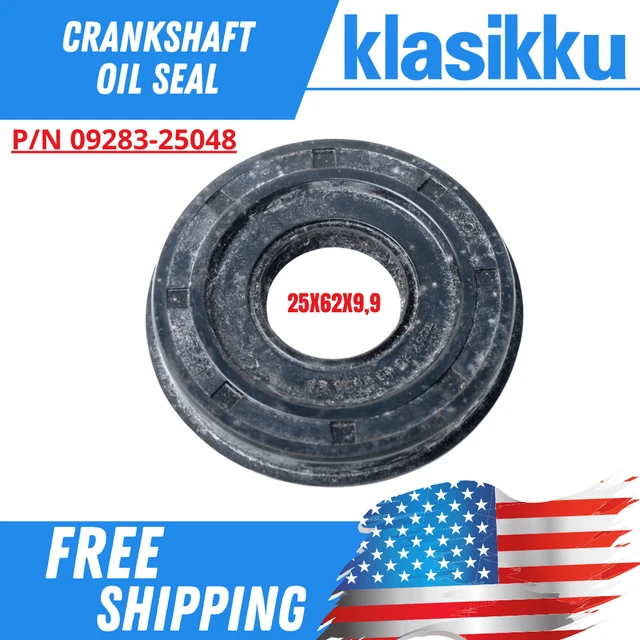 OEM SUZUKI GT185 GT550 7277 Left Crankshaft Oil Seal 25X62X9,9 Nos