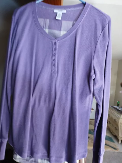 Women's Purple Pajama Set (XL)