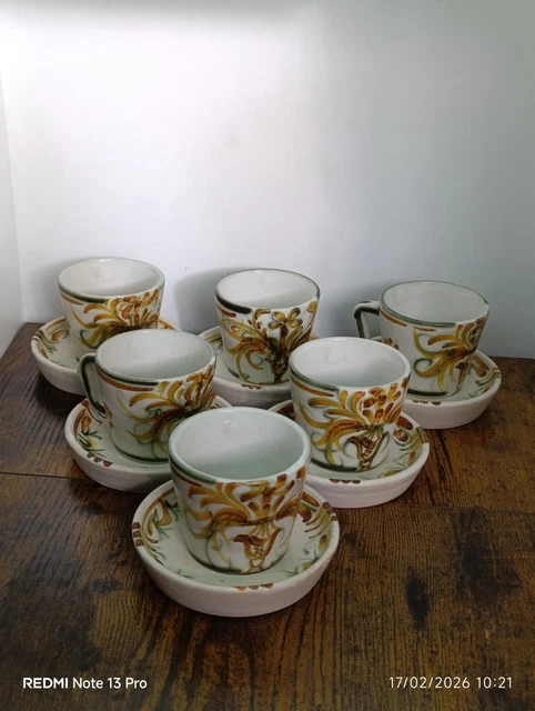 Service à café faience QUIMPER HENRIOT - Arts de la table