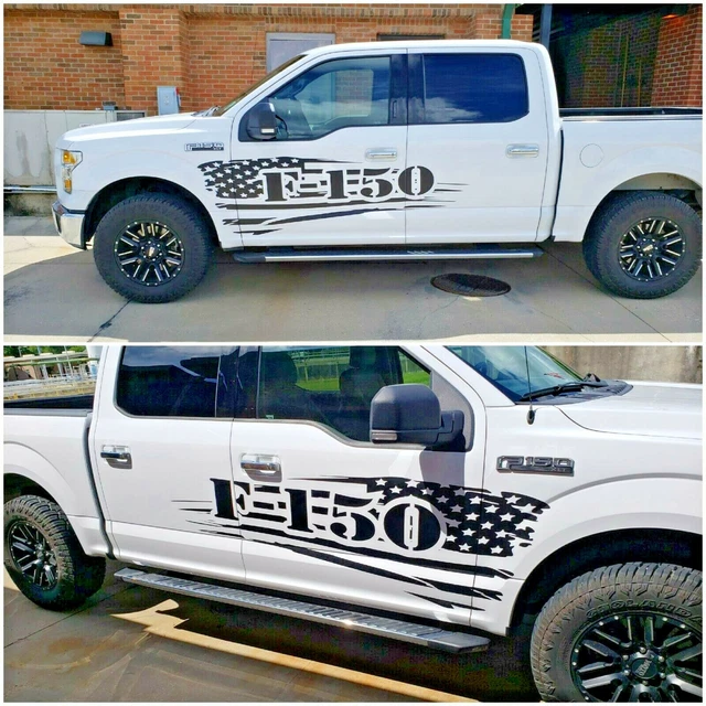 Decal Mods FX4 Off Road Decals Stickers For Ford F250 F350 F450 American Flag 2017 2020 Fwflag Set Of 2