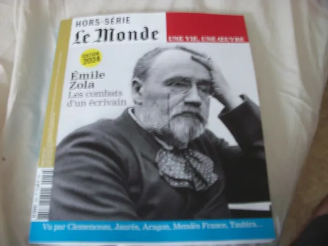 Le Monde H.S N°59H(Emile Zola-Les combats d'un écrivain) Edition 2024