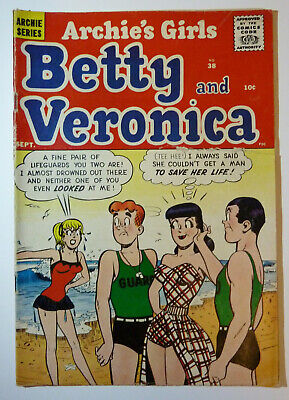 Archie Comics *ARCHIE'S GIRLS BETTY AND VERONICA #38* 1958