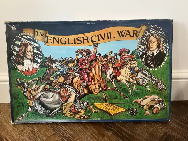 Rare 1970's Vintage Retro Ariel The English Civil War Board Game