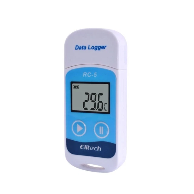 ELitech RC-5 data logger di temperatura digitale USB ad alta precisione per magazzinoF2Z5