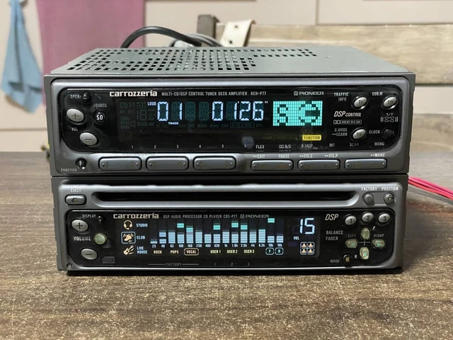 PIONEER CARROZZERIA KEH-P77 CDS-P77 1DIN CD cassette DSP Deck