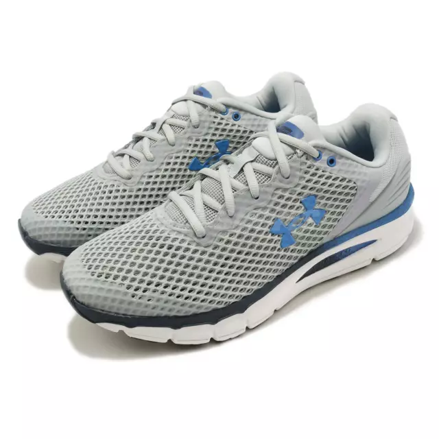 UNDER ARMOUR CHARGED Intake 5 UA Grey Navy White Men Running Shoes  3023549-107 EUR 158,60 - PicClick IT