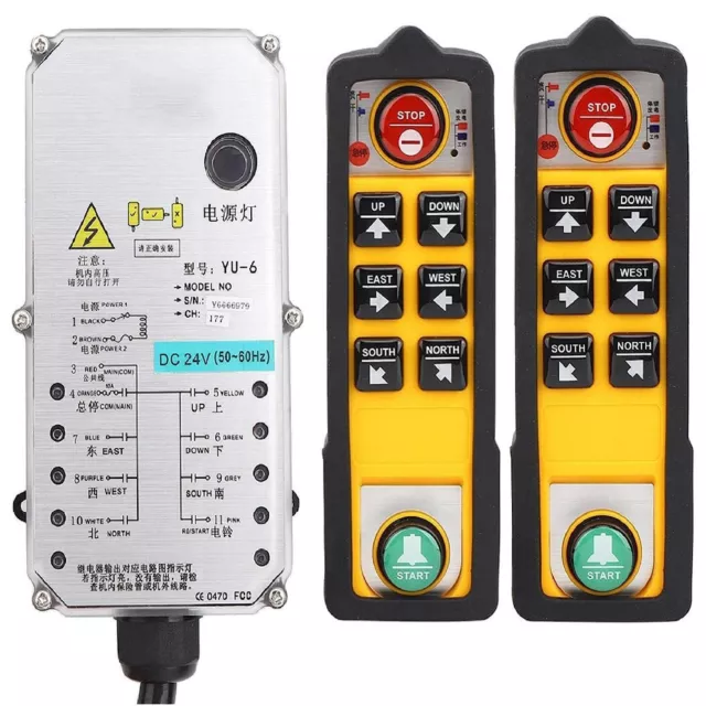 High Quality Receiver 2* Fuse Electric Remote Control Lift