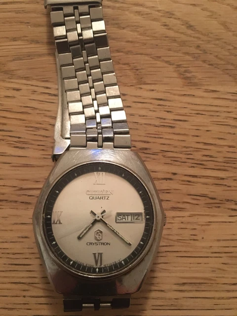 Citizen Quartz Crystron Watch Citizen Quartz Crystron Watch