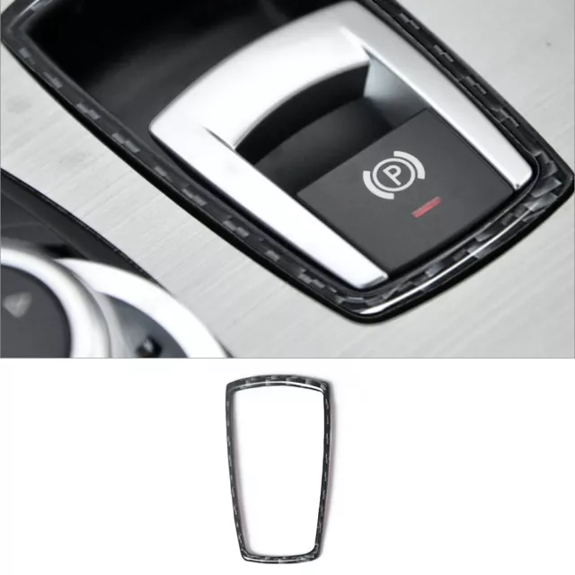 For BMW Z4 E89 2009-2016 Carbon Fiber Interior Electronic Brake Frame Cover Trim
