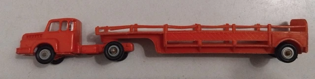 LOT NOREV MICRO tracteur ZU 120 UNIC 1/86 87 remorque porte autos